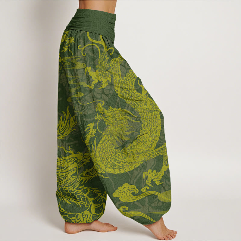 Pantalons Harem Élastiques