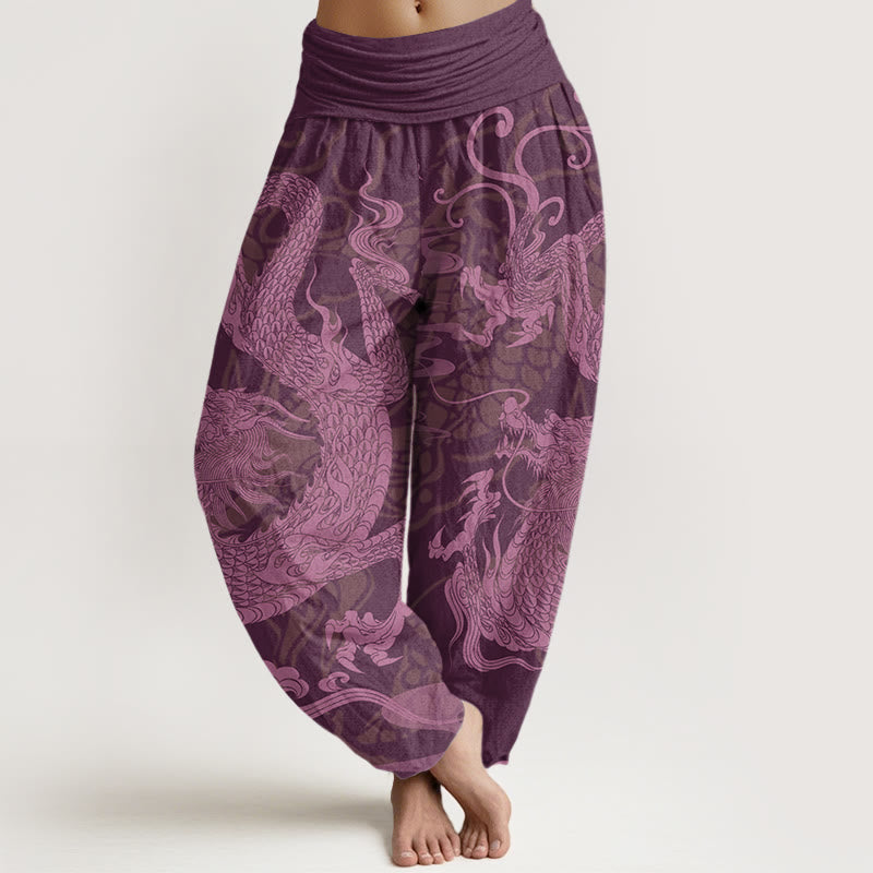 Pantalons Harem Élastiques