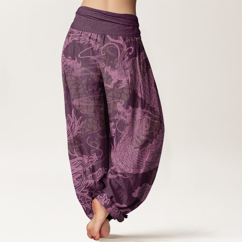 Pantalons Harem Élastiques