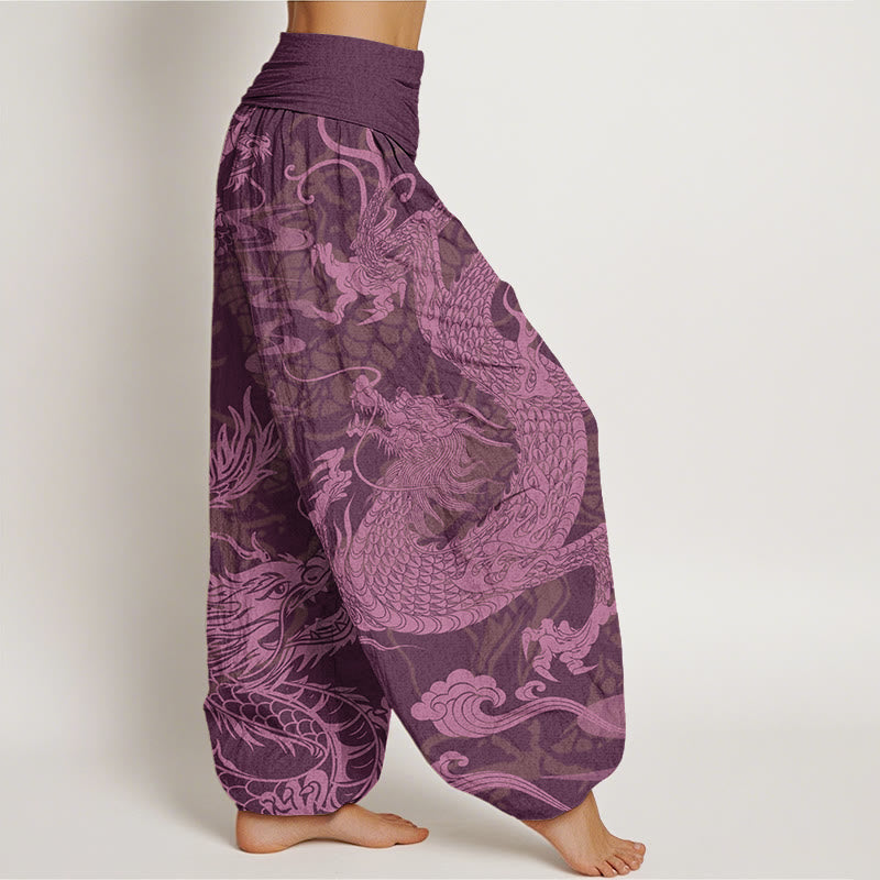 Pantalons Harem Élastiques