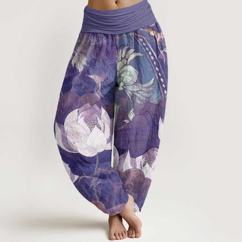Pantalons Harem Élastiques