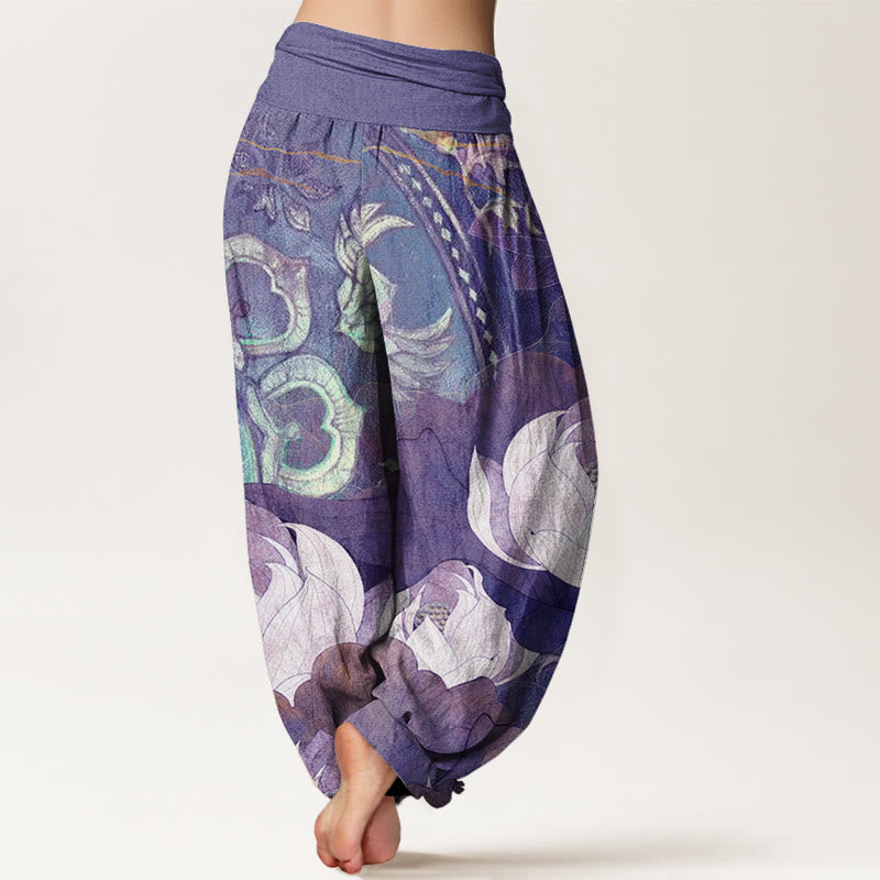 Pantalons Harem Élastiques