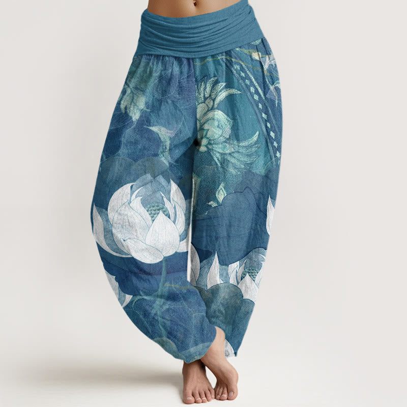 Pantalons Harem Élastiques