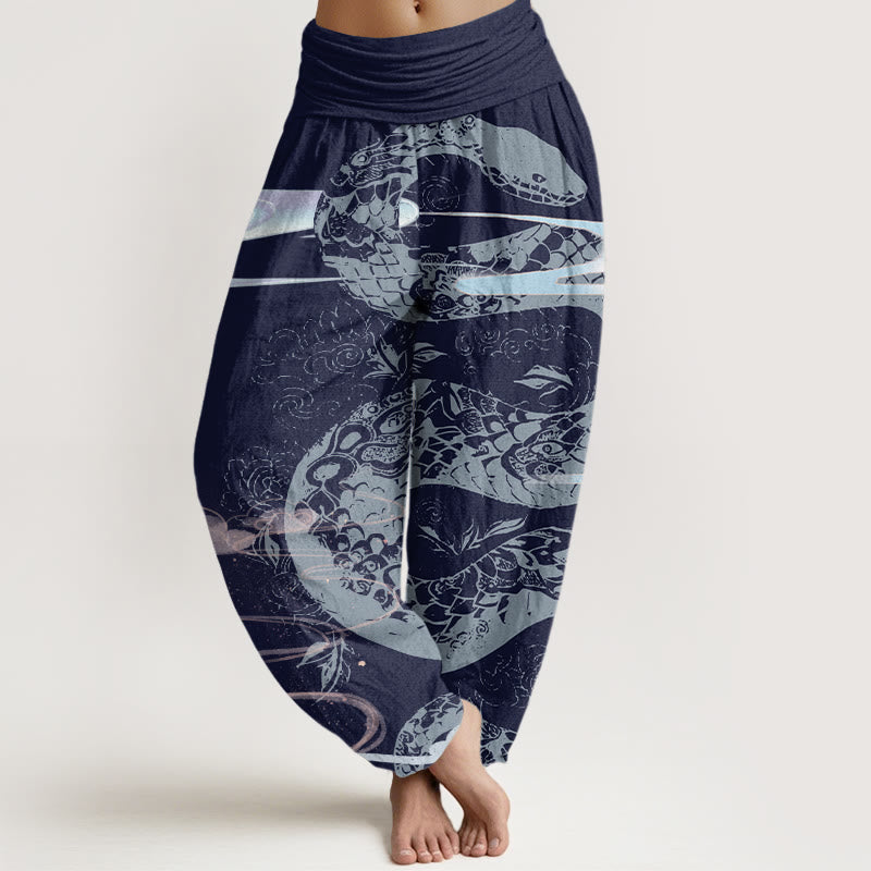 Pantalons Harem Élastiques