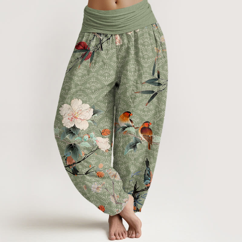 Pantalons Harem Élastiques