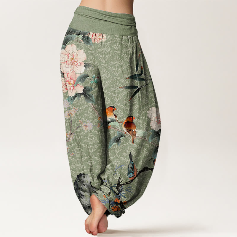 Pantalons Harem Élastiques