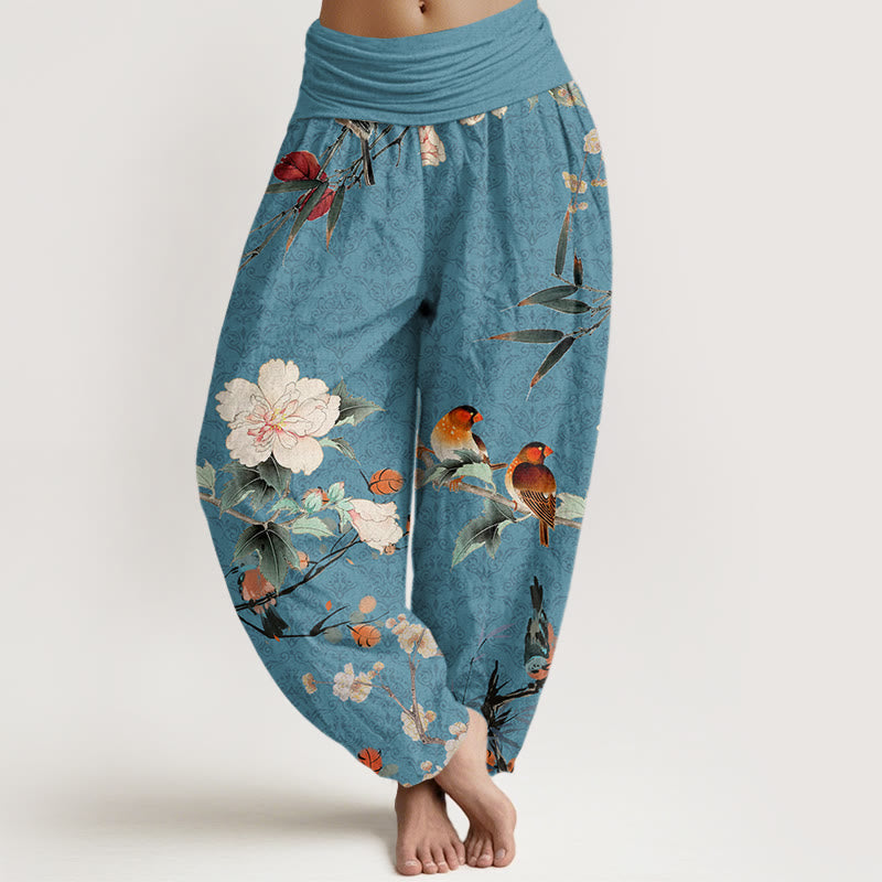 Pantalons Harem Élastiques