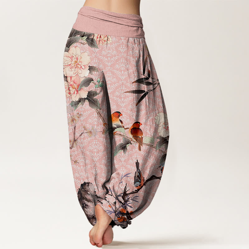 Pantalons Harem Élastiques