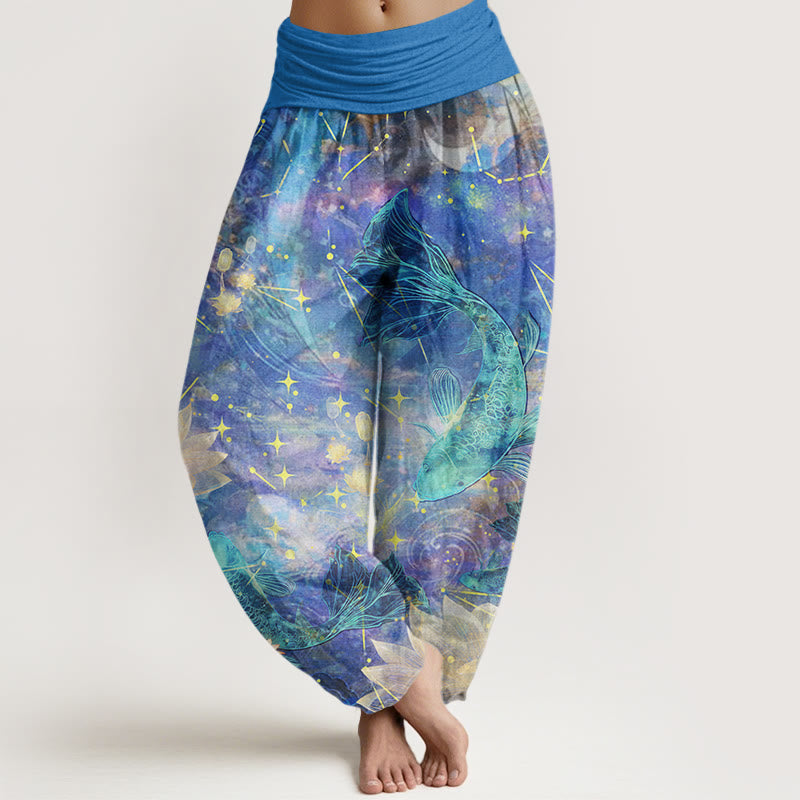 Pantalons Harem Élastiques