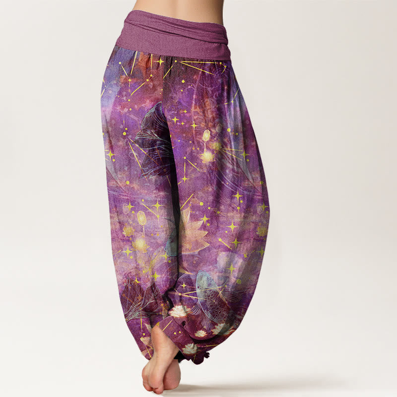 Pantalons Harem Élastiques