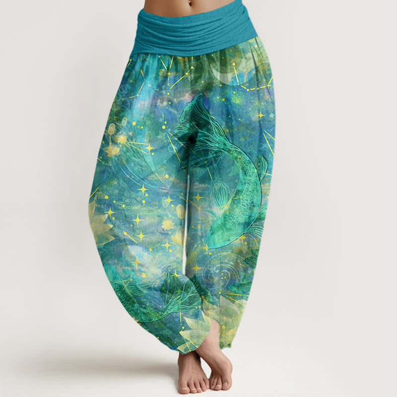 Pantalons Harem Élastiques