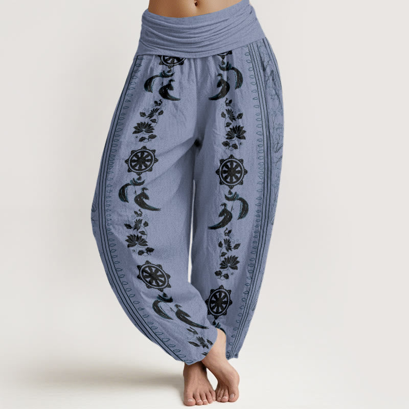Pantalons Harem Élastiques