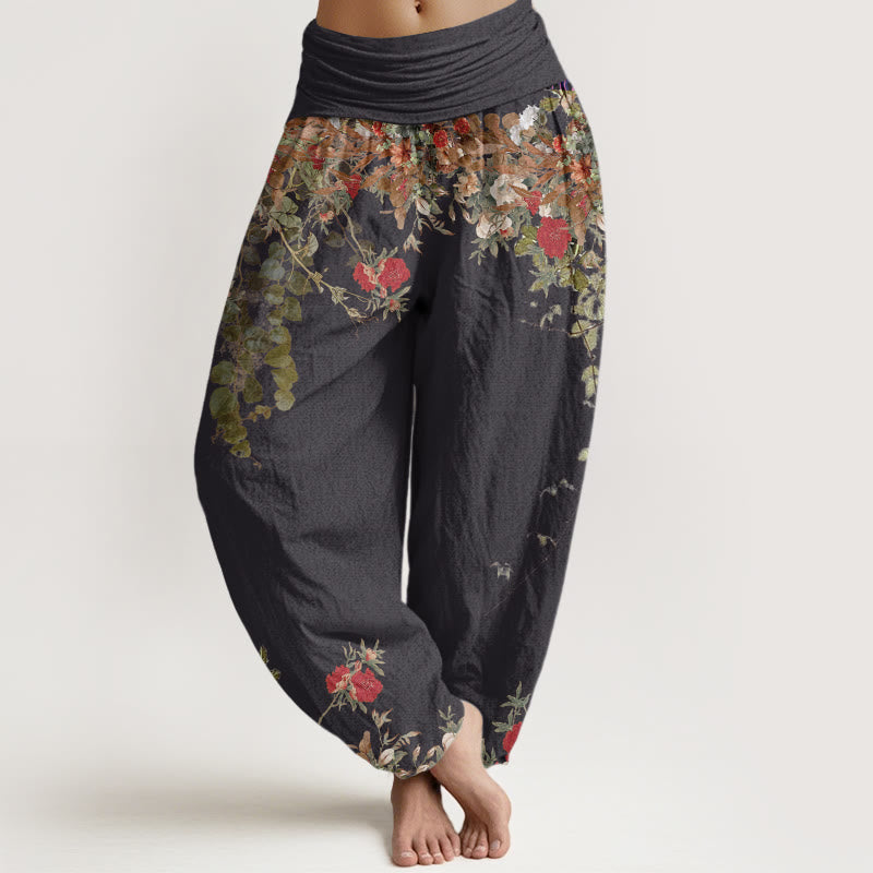 Pantalons Harem Élastiques
