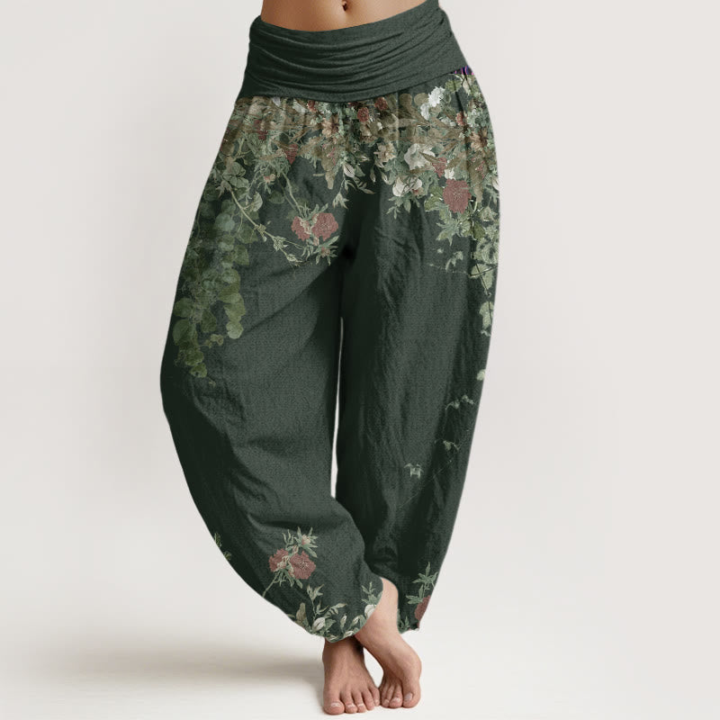 Pantalons Harem Élastiques