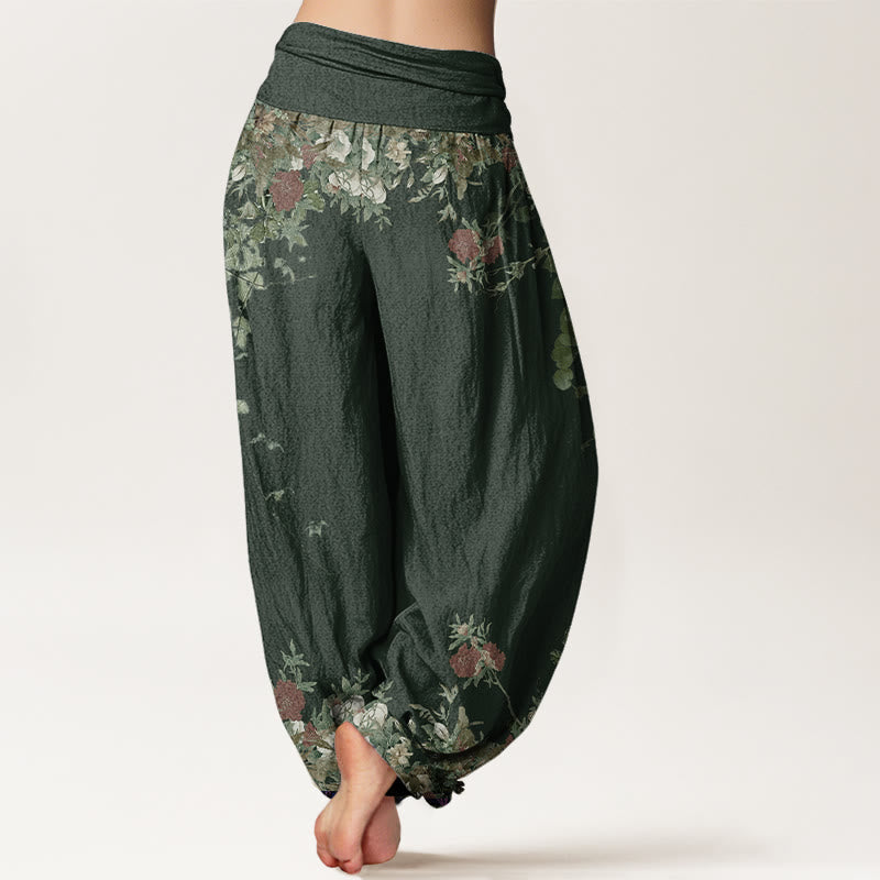 Pantalons Harem Élastiques