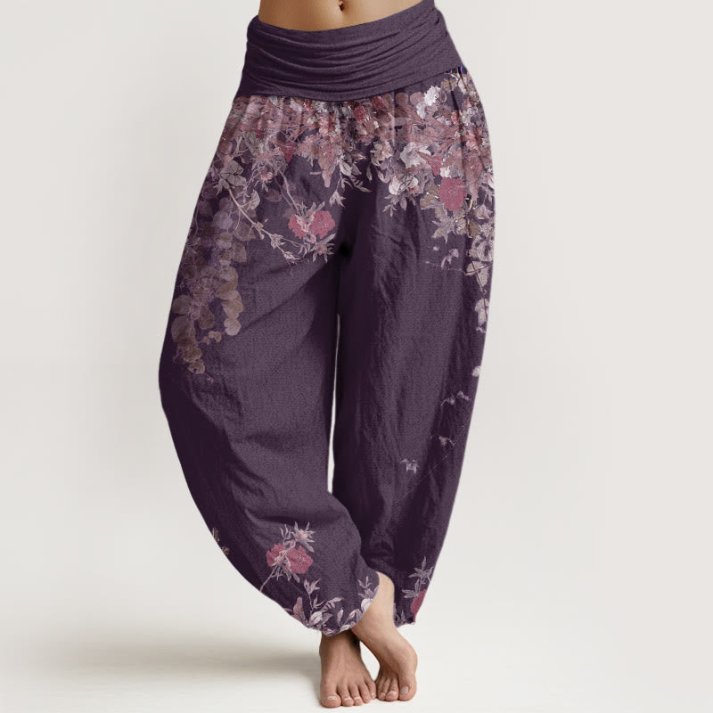 Pantalons Harem Élastiques