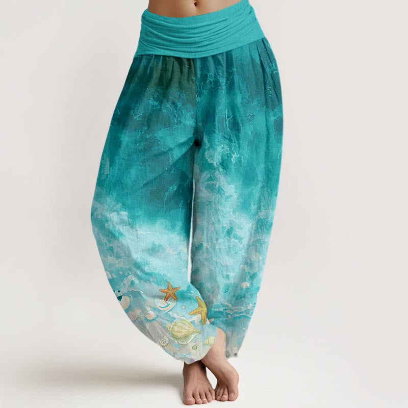 Pantalons Harem Élastiques