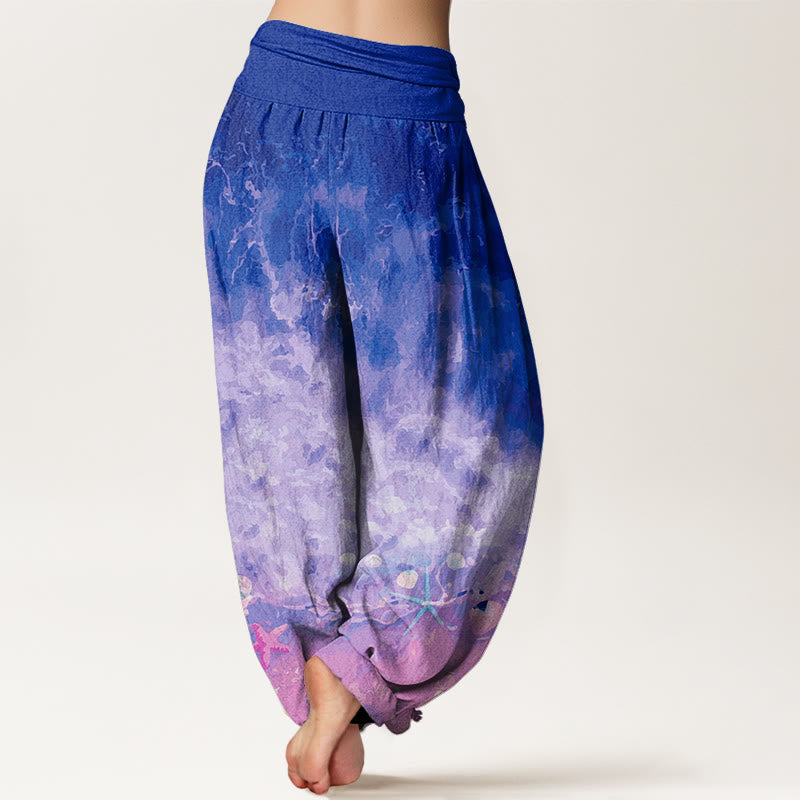 Pantalons Harem Élastiques