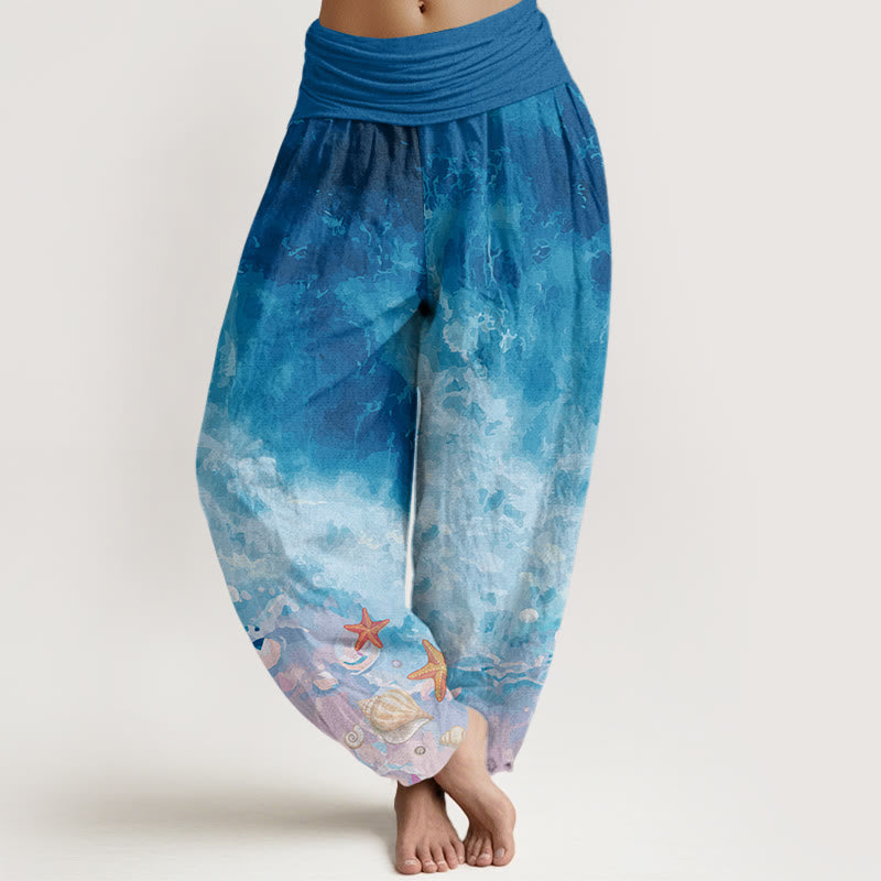 Pantalons Harem Élastiques