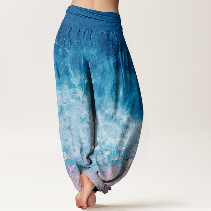 Pantalons Harem Élastiques
