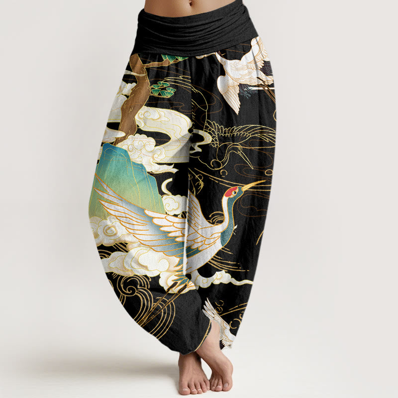 Pantalons Harem Élastiques