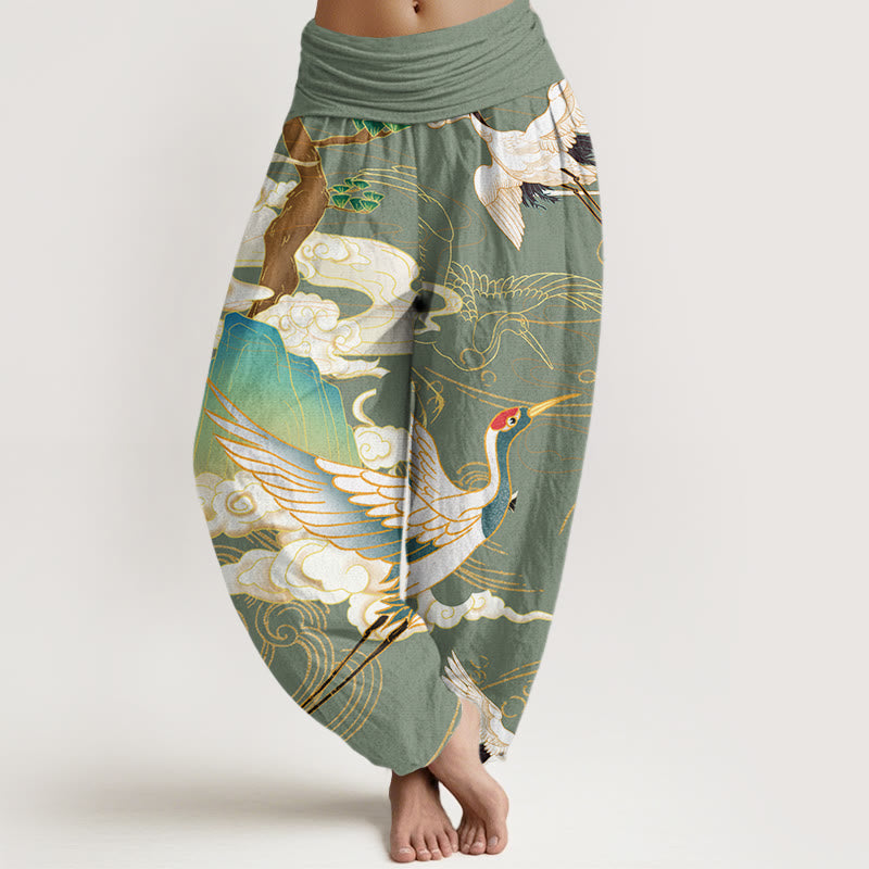 Pantalons Harem Élastiques