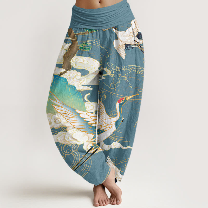 Pantalons Harem Élastiques