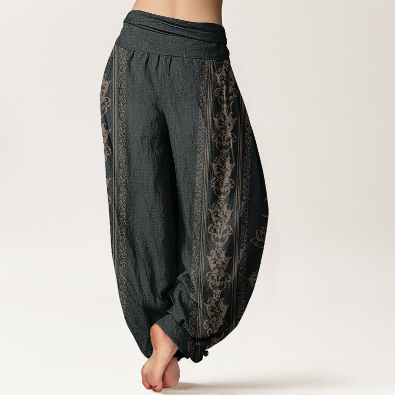 Pantalons Harem Élastiques