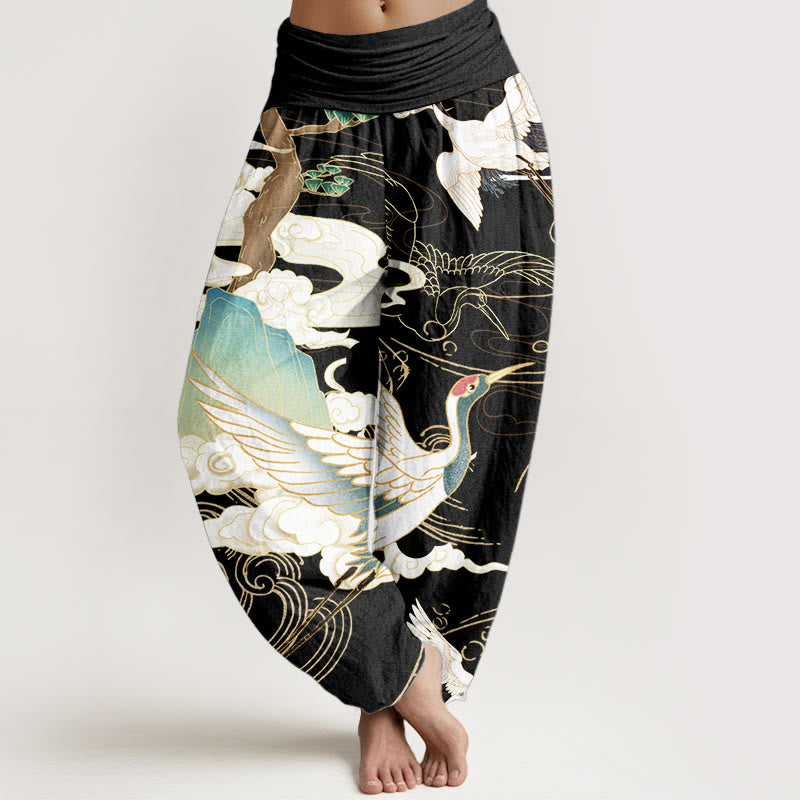 Pantalons Harem Élastiques