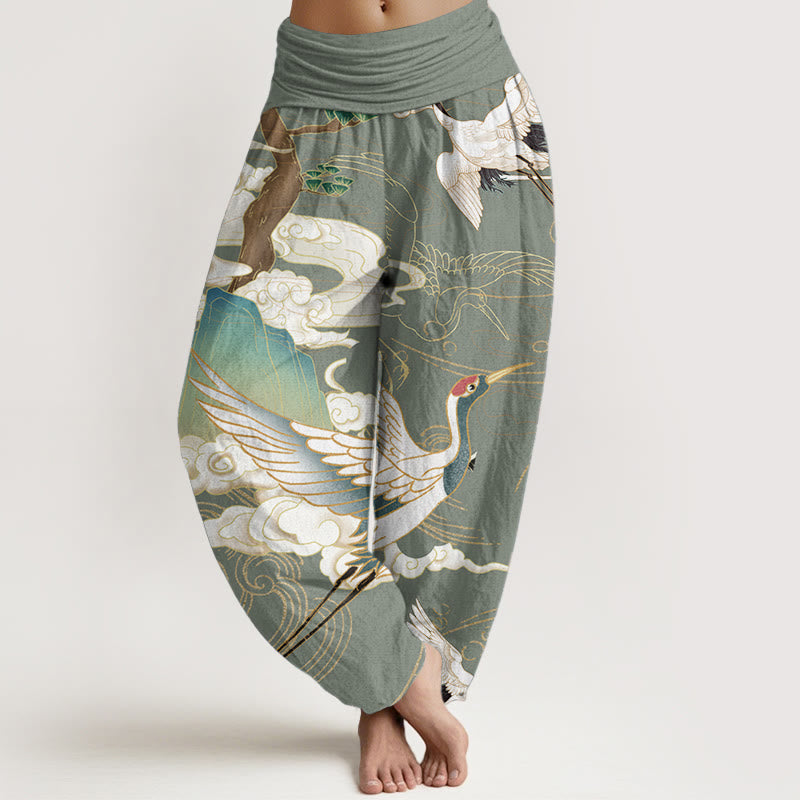 Pantalons Harem Élastiques