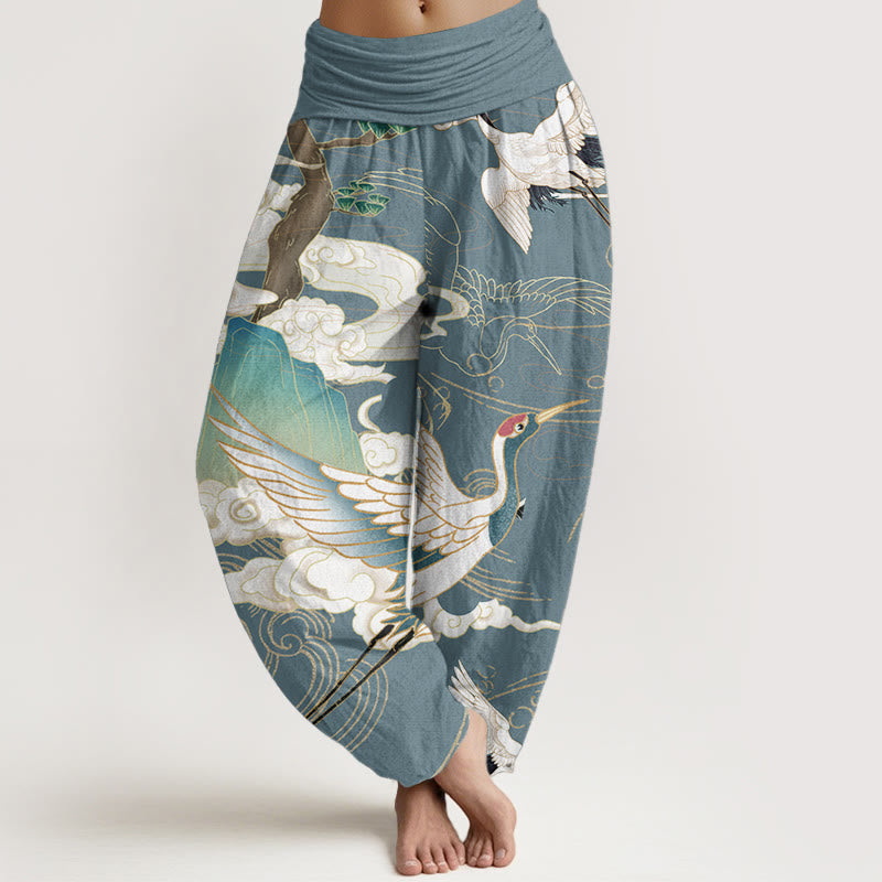 Pantalons Harem Élastiques