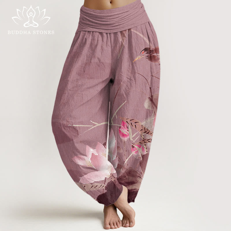 Pantalons Harem Élastiques