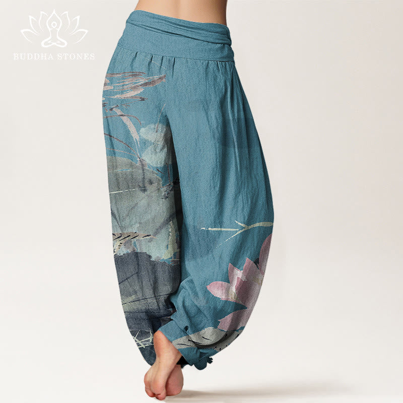 Pantalons Harem Élastiques