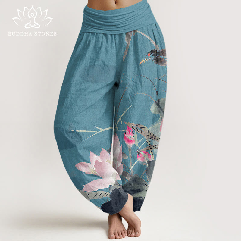Pantalons Harem Élastiques