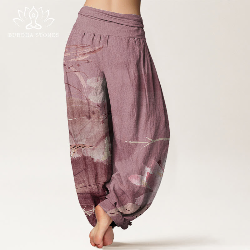 Pantalons Harem Élastiques