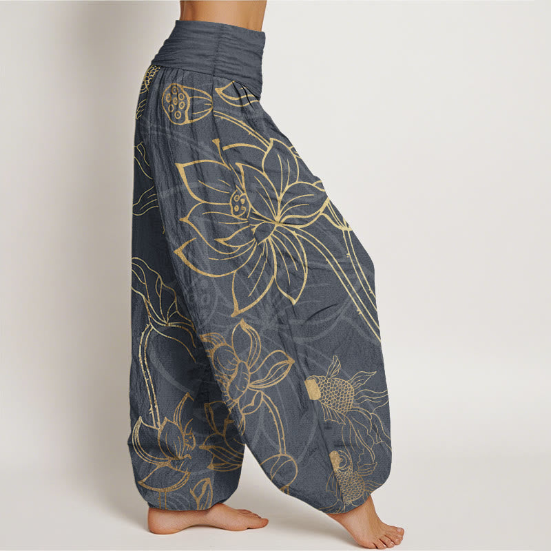 Pantalons Harem Élastiques