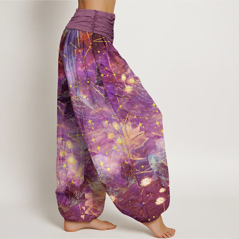 Pantalons Harem Élastiques