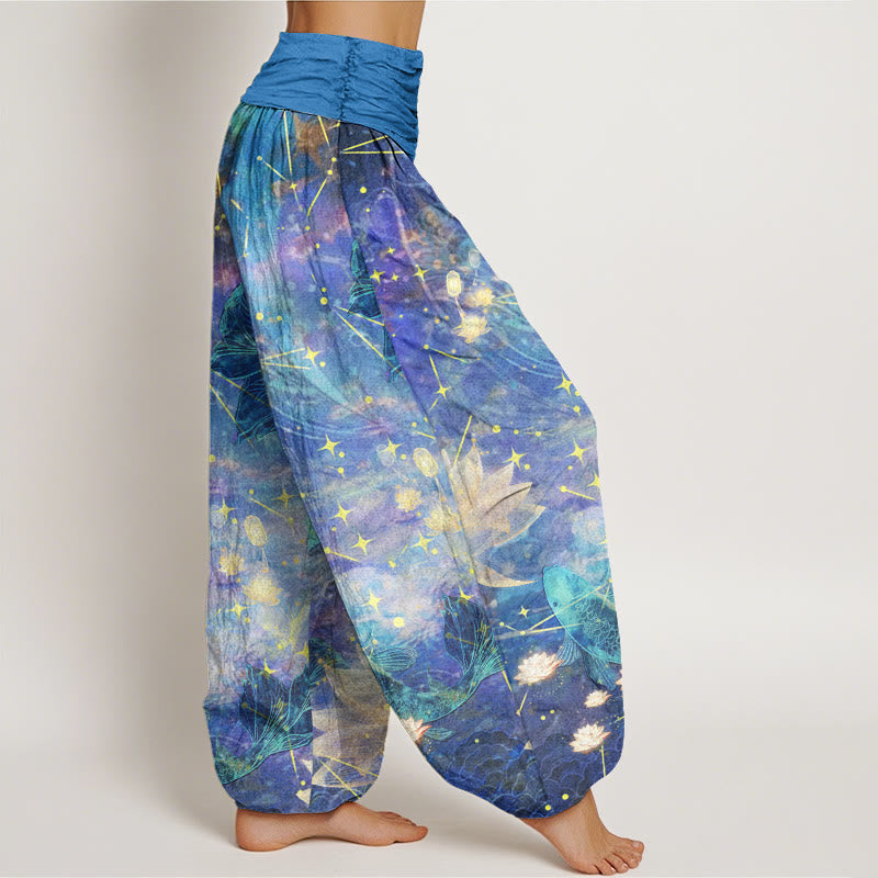 Pantalons Harem Élastiques