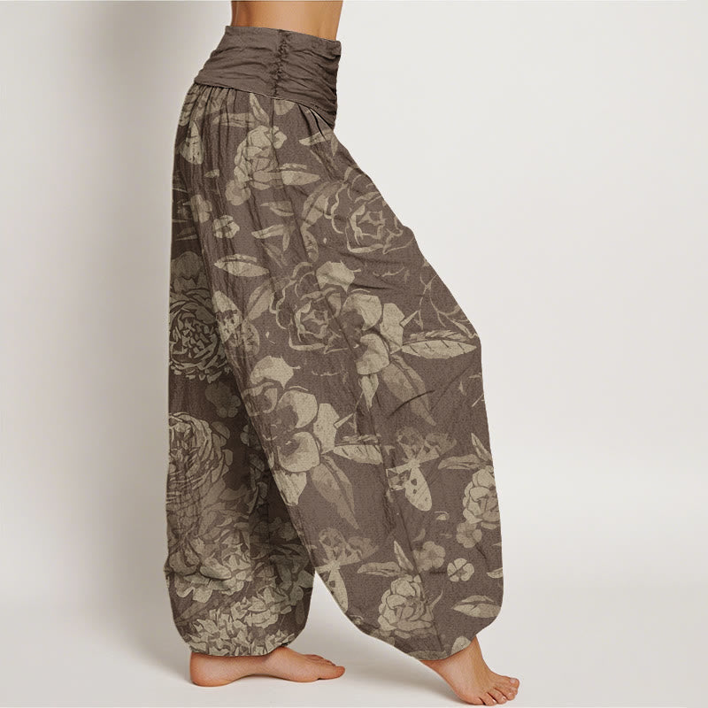Pantalons Harem Élastiques