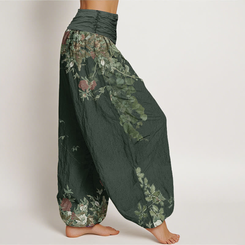 Pantalons Harem Élastiques