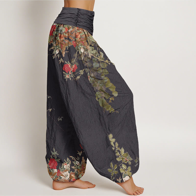 Pantalons Harem Élastiques