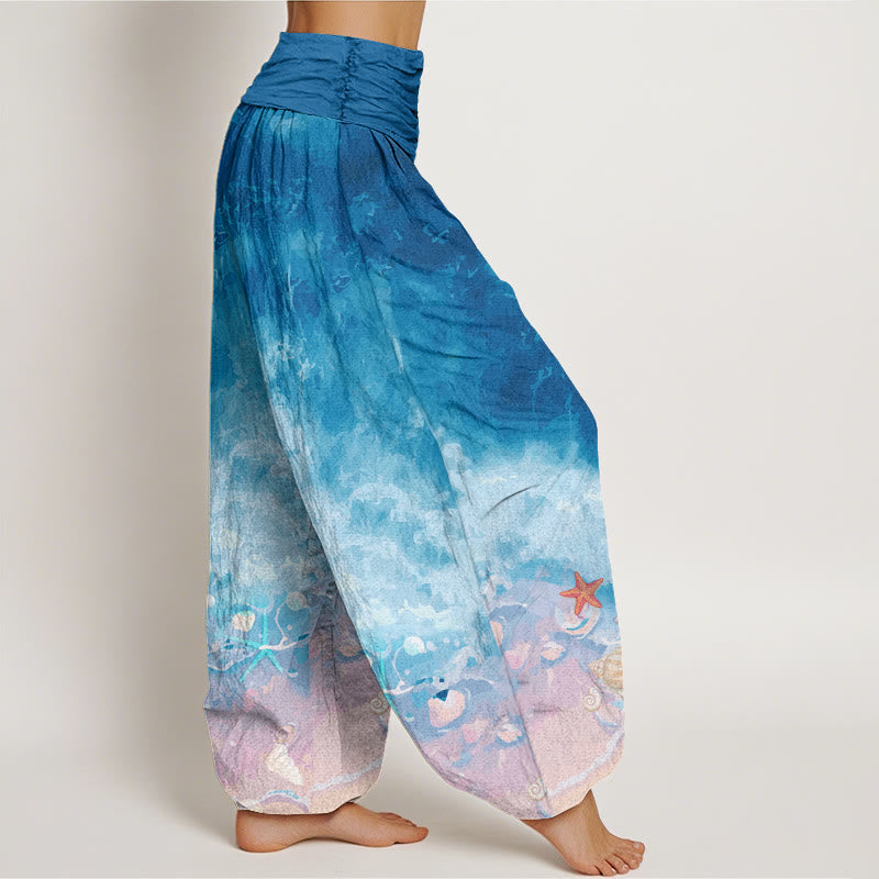 Pantalons Harem Élastiques