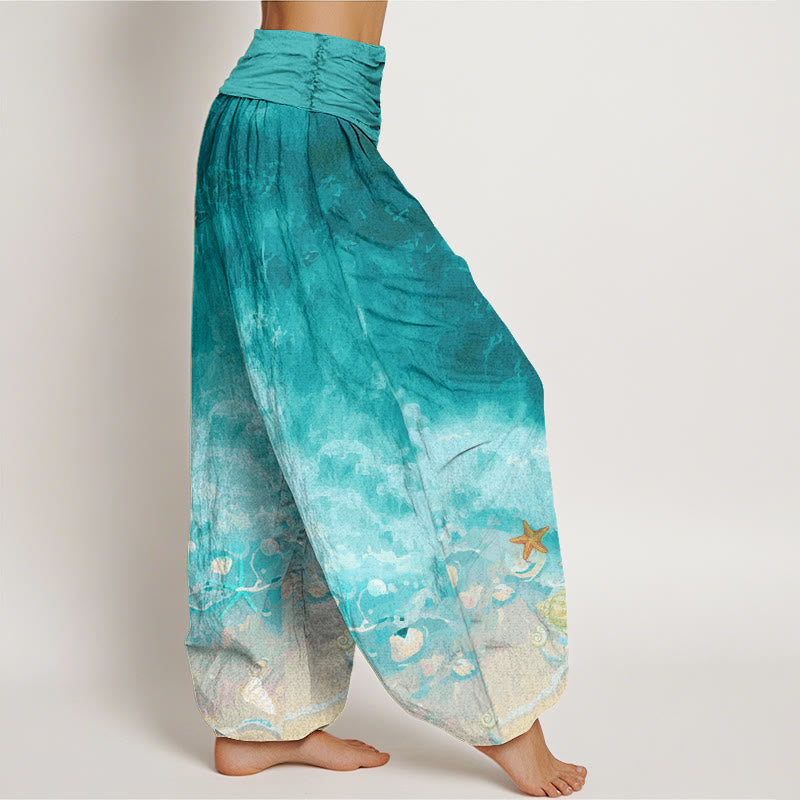 Pantalons Harem Élastiques