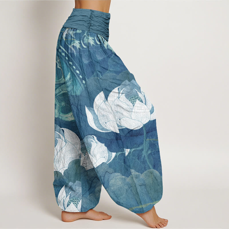Pantalons Harem Élastiques