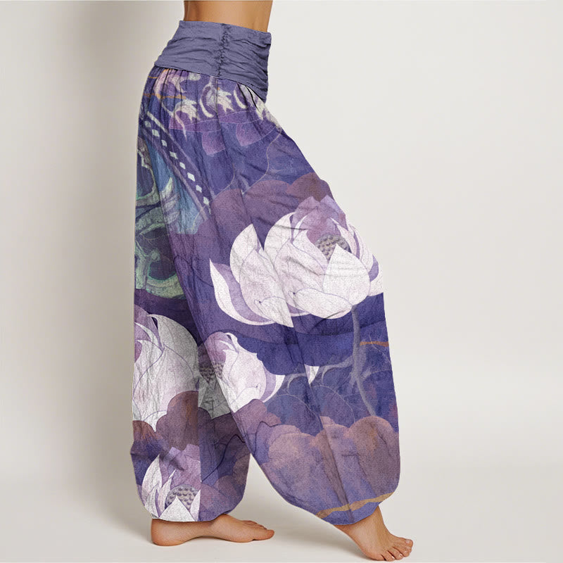 Pantalons Harem Élastiques