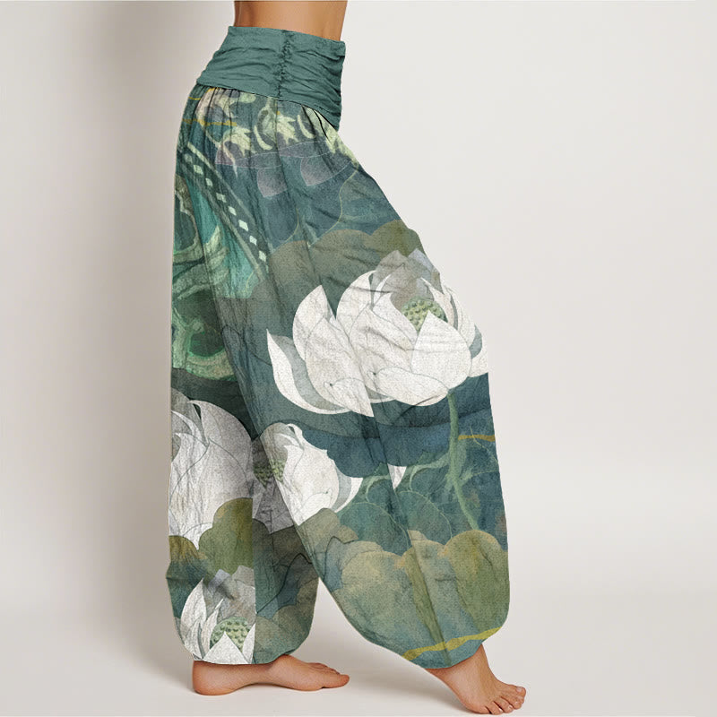 Pantalons Harem Élastiques