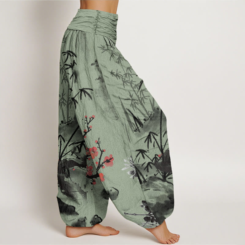 Pantalons Harem Élastiques