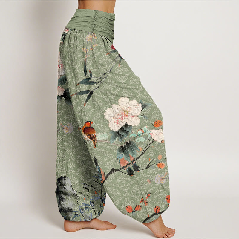 Pantalons Harem Élastiques