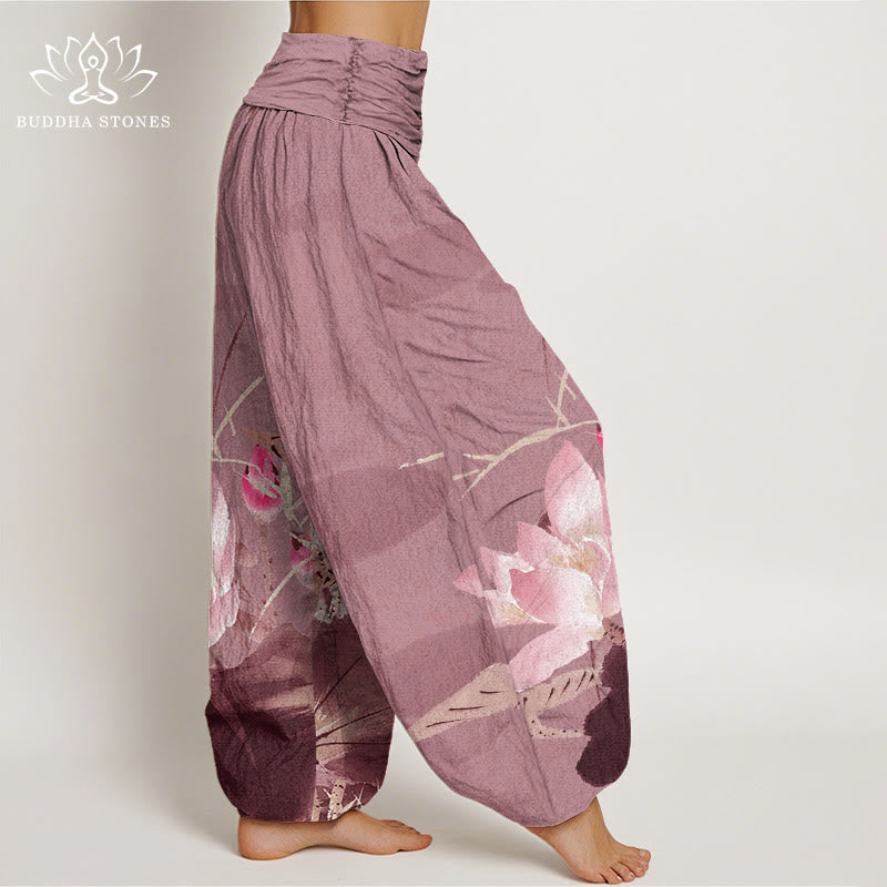 Pantalons Harem Élastiques