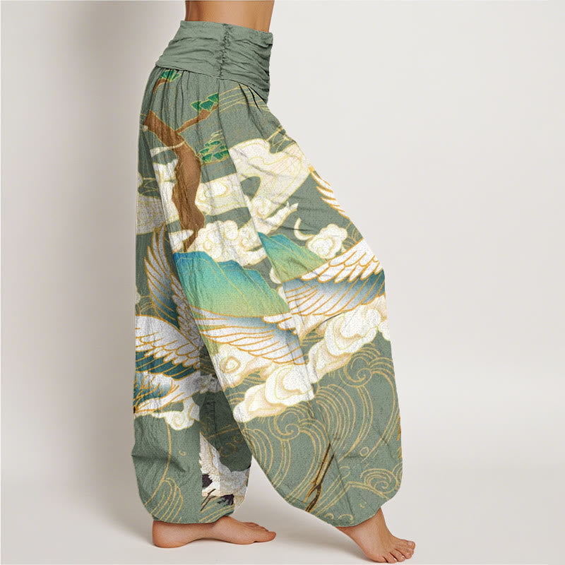 Pantalons Harem Élastiques